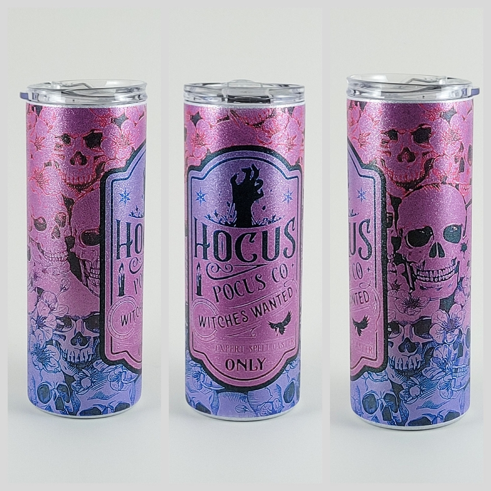 Hocus Pocus 25oz Glitter Tumbler